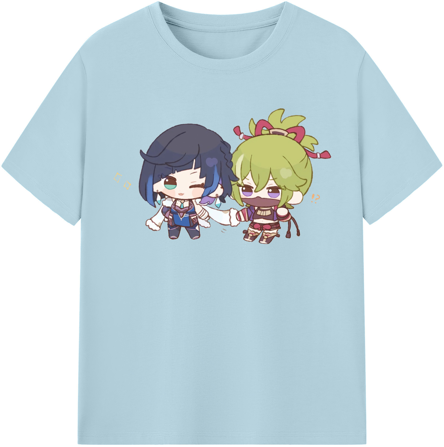 げんし神  久岐忍 くき しのぶ genshin Kuki Shinobu 綿100％半袖Tシャツ（フロントプリント）